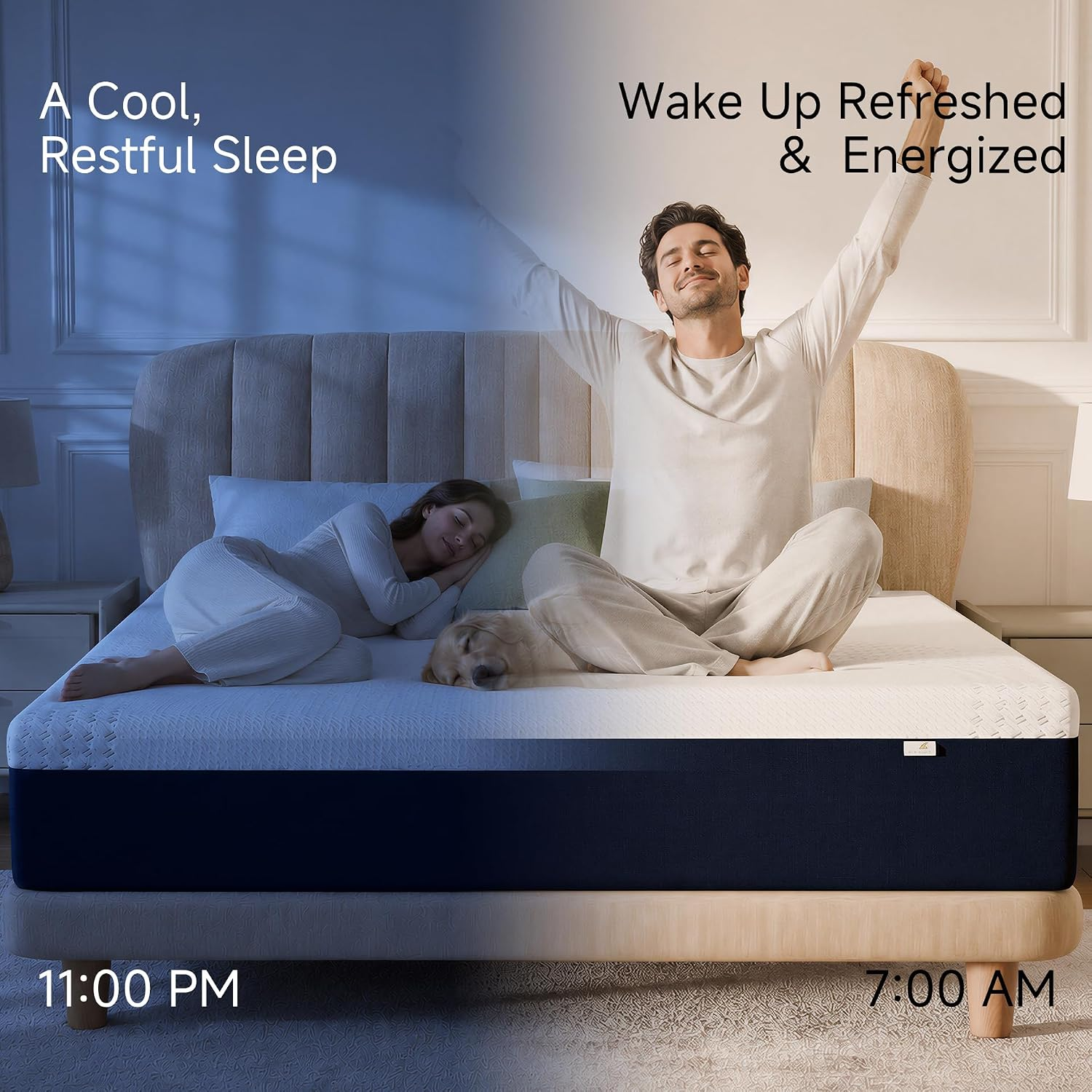 10 Inch Cooling Memory Foam Full Mattress - Image 2
