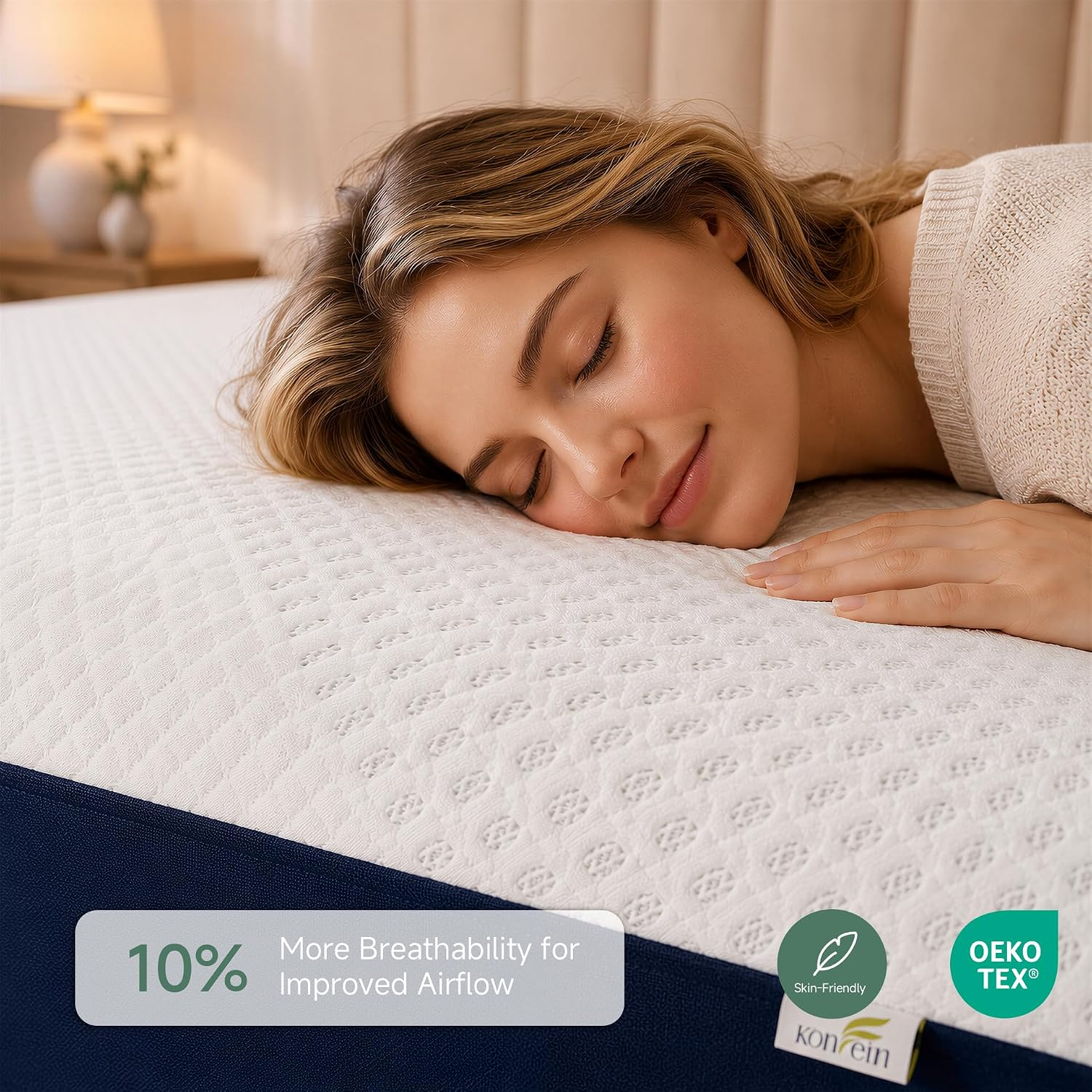 10 Inch Cooling Memory Foam Full Mattress - Image 4