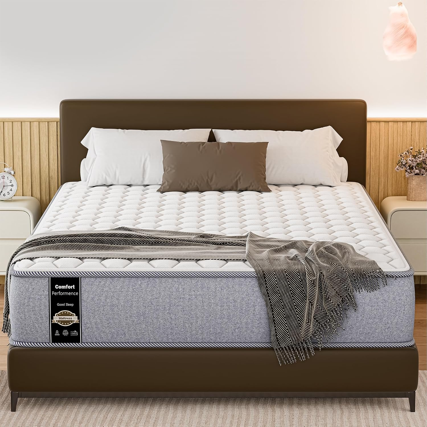 7 Inch Medium Firm Foam Mattress