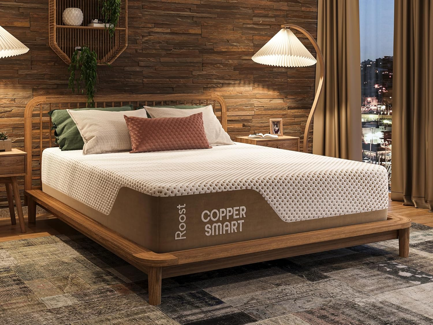 14 inch copper infused mattress in a twin XL size