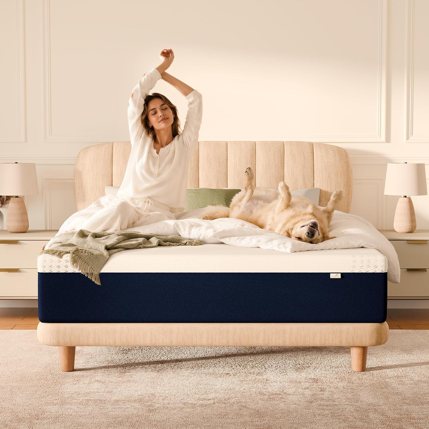 10 inch cooling memory foam full mattress