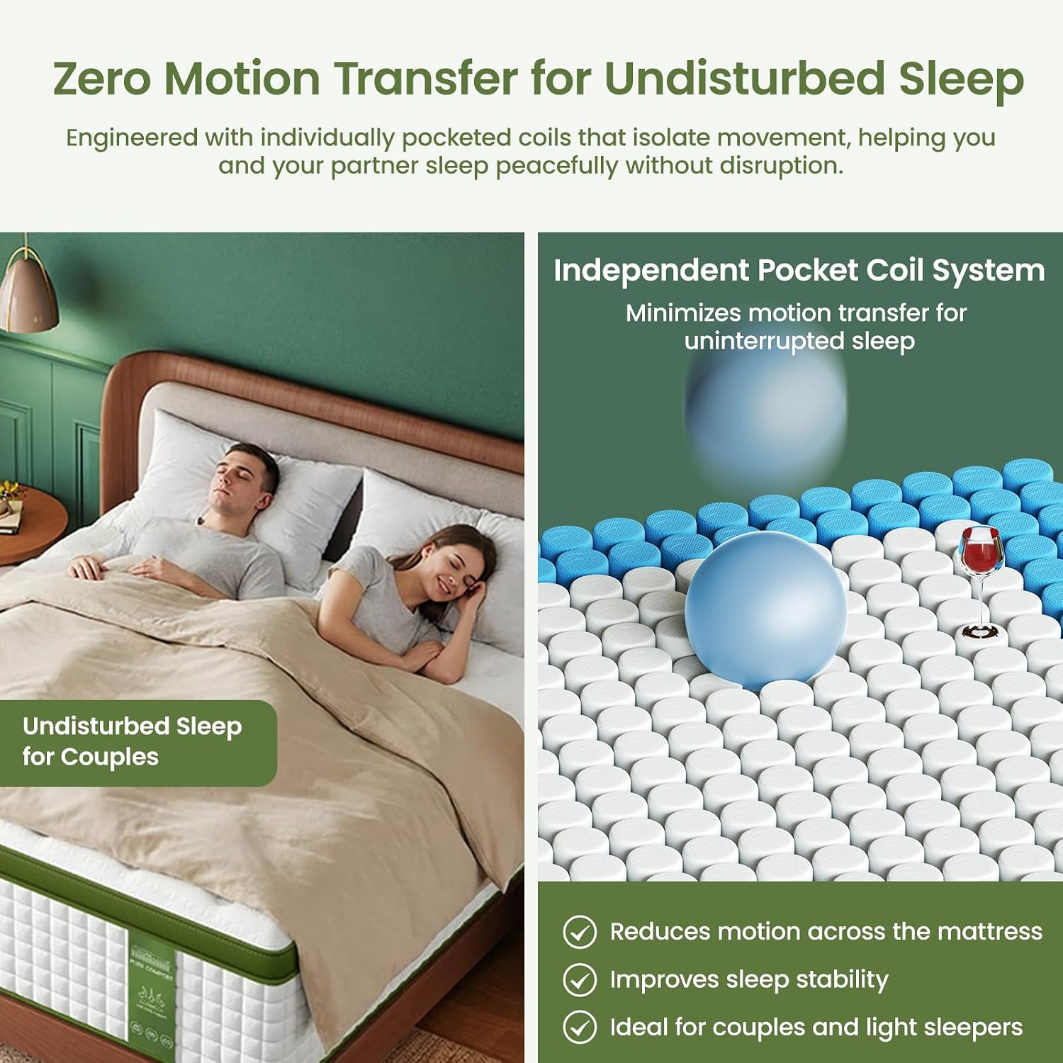 14 Inch Luxury Hybrid Queen Mattress - Image 5